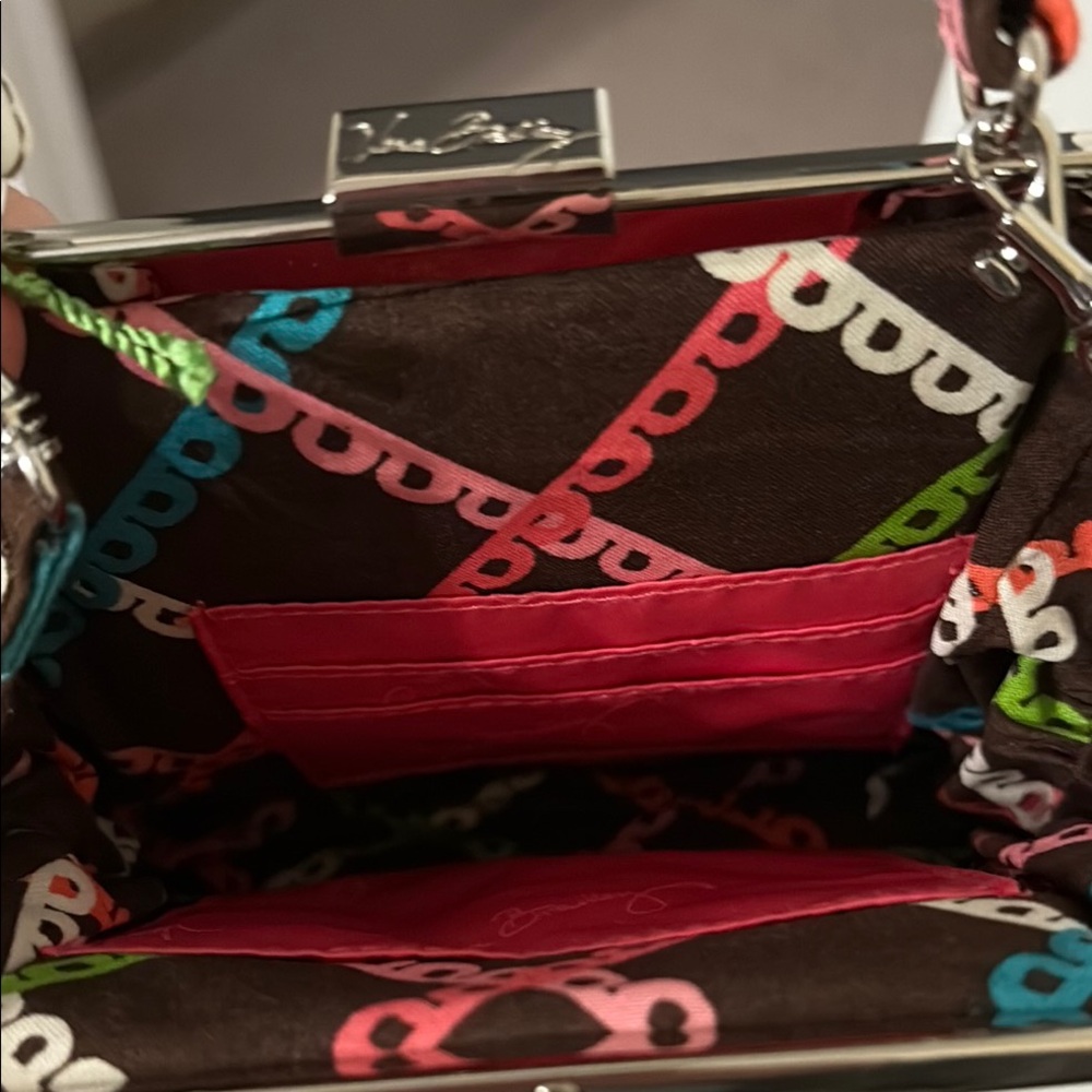 Vera Bradley mini frame Lola Crossbody Bag - Picture 6 of 7